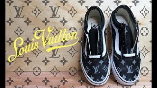 LOUIS VUITTON CUSTOM VANS | TIMELAPSE