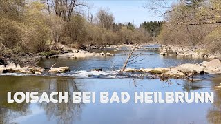 An der Loisach bei Bad Heilbrunn (in 4K)