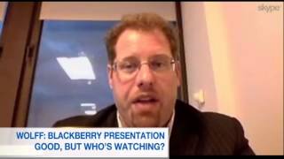 Analyst: Good BlackBerry launch, but who's watching?