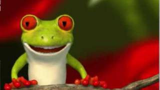 connor the frog sings sweet caroline.