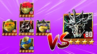 TMNT Legends Splinter, Raph Movie, Donnie Movie, Leo Movie, Mikey Movie VS Super Shredder