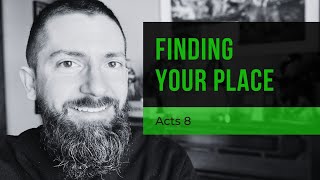 Finding Your Place