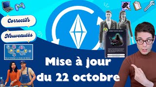 Mise à jour du 22 octobre 2024 dans Les Sims 4 🔔