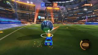 Un match sérieux avec la team Rocket league