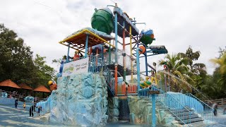 Penguin Island Water Slides At Bukit Gambang Water Park