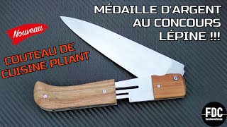 L' ESPERLUÈTE 🇫🇷 LE PREMIER COUTEAU DE CUISINE PLIANT !!!