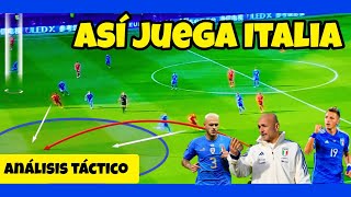 Así juega Italia de Luciano Spalletti 🇮🇹