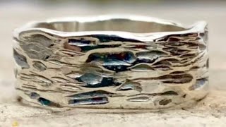 Bottlebee: Making a bespoke sterling silver wedding ring