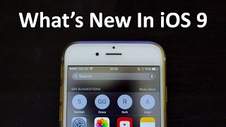 What's New In iOS 9