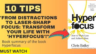 "Achieve Peak Performance with Hyperfocus: Harness Your Mind's Full Potential!" | Be Motivated|