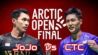 Jonatan Christie vs Chou Tien Chen | Final Badminton Arctic Open 2024