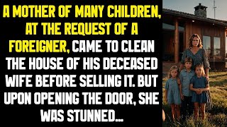 A mother of many children, at the request of a foreigner, came to clean the house of his wife