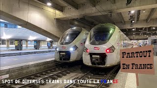 [Rafy et les Trains #7] Compil de mes spot dans plusieurs Gares Random de France ! avec @esfeet