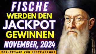 Nostradamus sagt voraus: Fische werden groß gewinnen und reich werden im November 2024