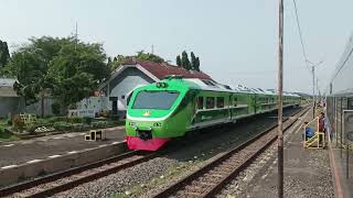 Kereta Api Inspeksi Melintas Stasiun Prupuk || #kai #stasiunprupuk #kainspeksi