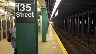 Brooklyn bound R179 C train arriving into 135 Street