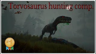 Path of Titans, Torvosaurus hunting compilation. #pathoftitans #torvosaurus #allosaurus #dinosaur