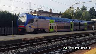 I treni del mattino alla stazione di Terme Euganee