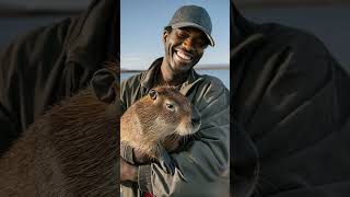 The Unexpected Bond Between a Capybara and a Fisherman. So Heartwarming!