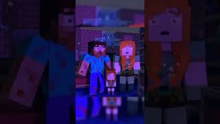 Steve sacrifices for his child #shorts #minecraft #viral