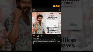 Jolly O Gymkhana  #1million #viral #beast  #thalapathy #vijay #anirudh #diehardfans #trending