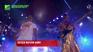 DNCE - Seven Nation Army LIVE @ ISLE OF MTV 2017