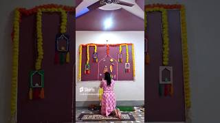 GANGAUR PUJA DECORATION IDEA / GANGORE BANOLA DECORATION