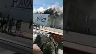 Incêndio destrói loja da Havan na Bahia