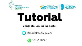 Tutorial Receta Fitosanitaria Digital (Apertura)