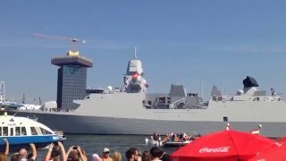 Dutch Naval Ship at Sail Amsterdam 2015