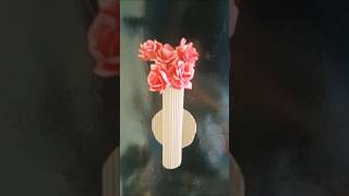 Diy vase 😱 #with cardboard #easy making