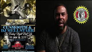 CL Smooth & DJ Mell Starr at Pressbox in NC on Jan 18th 2019 (Promo Video)