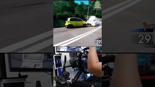 King Myvi accident with police in Assetto Corsa game