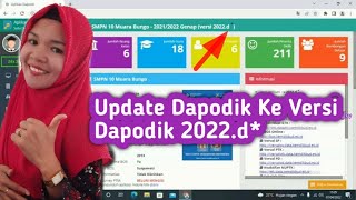 Cara Update DAPODIK 2022.d*