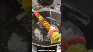 Tutorial cara goreng kerupuk #food #kulinerfood #streetfood