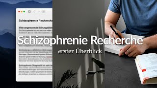 Schizophrenie Diagnose hat sich MASSIV verändert!😨 || Schizophrenie Recherche Vlog 1