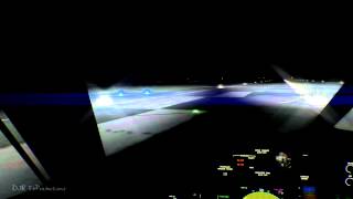 Majestic Dash 8 Q400 Landing Edinburgh ILS24 (FSX)