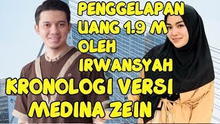 Irwansyah Dipolisikan Dituding Gelapkan Uang 1,9 M, Ini Kronologi Versi Medina Zein