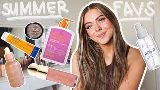 *SUMMER BEAUTY FAVORITES 2023*  Glowy Makeup, Clear Skin & Healthy Hair Products