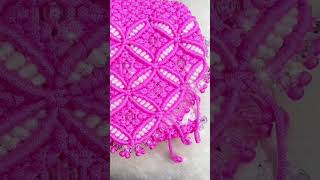 #Macrame purse part - 8 #shorts