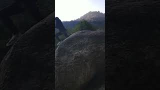 pahad pe pathar se gir gaya #mountains #trending #shorts #ytshorts #reels #viral #nature #youtuber