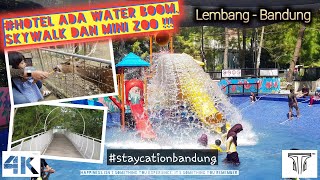 Wisata Hotel Bandung Komplit ada Water Boom, Mini Zoo dan Skywalk ⁉️ | Emaki Al Ma'soem Resort |【4K】