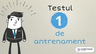 Textul argumentativ. Rezolvarea testului 1 de antrenament. Bac Romana