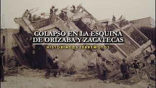 Colapso en la esquina de Orizaba y Zacatecas