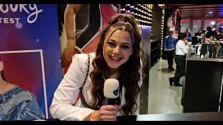 Interview with Tali ("Fighter", Luxembourg Song Contest 2024 / Eurovision)