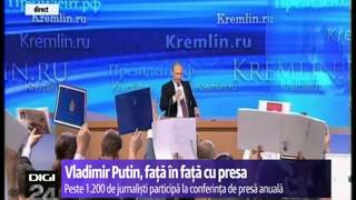 Vladimir Putin: Occidentul încearcă să pună Ursul în lanț ( HD )