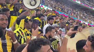 احلى سلطنة من جمهور الاتحاد حمدان مغربي امام العداله 💛🖤