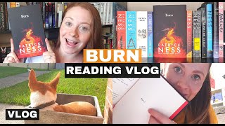 Burn by Patrick Ness ll SPOILER FREE READING VLOG