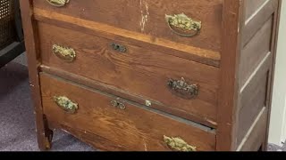 Antique Dresser Makeover | Part 1 | Picketsbyfaith