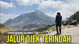 Gunung Merbabu Via Gancik : JALUR OJEK TERINDAH @lonewolfindonesia